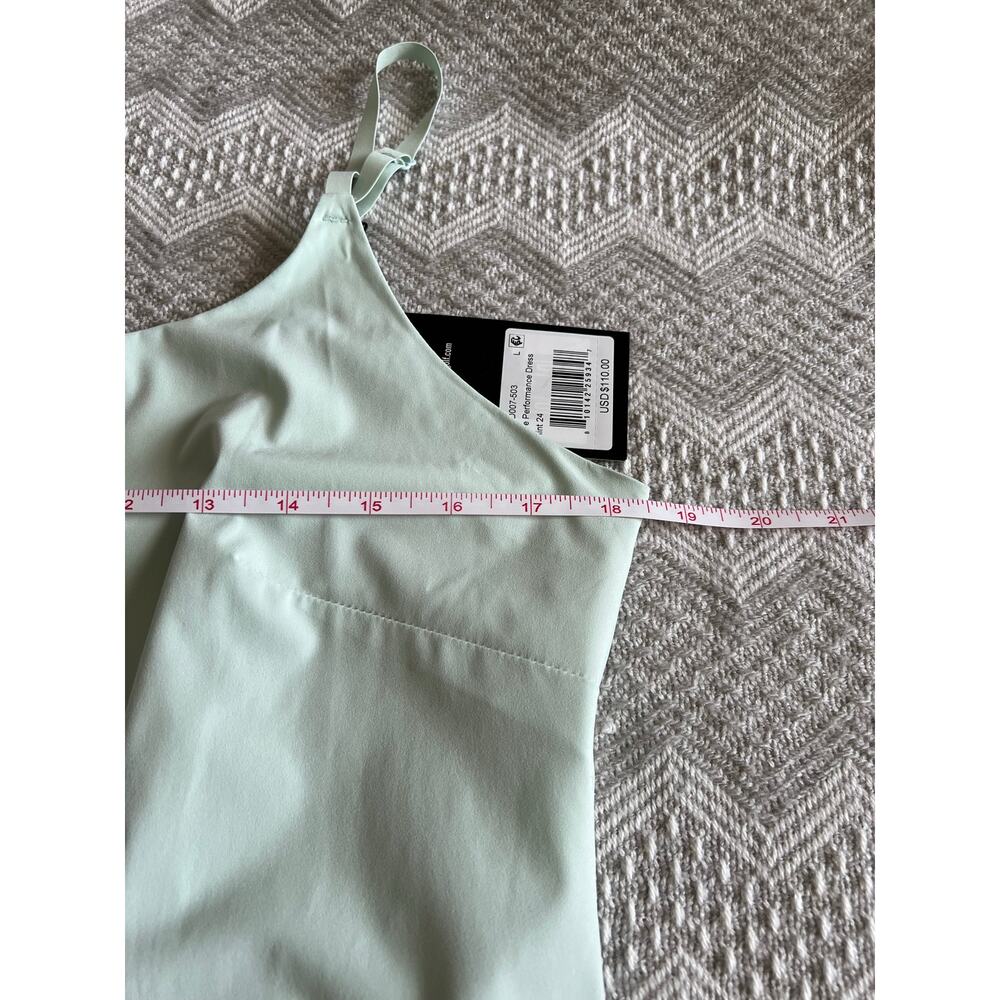 Bad Birdie Core Performance Gold Dress in Mint Green, size L, NWT - Picture 9 of 12